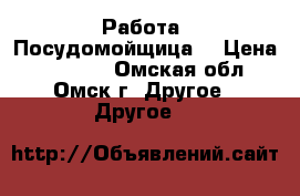 Работа (Посудомойщица) › Цена ­ 12 000 - Омская обл., Омск г. Другое » Другое   